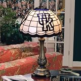 Kentucky Wildcats UK Glass Light Table Lamp