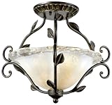 Derbyshire Collection 18 Wide Ceiling Light Fixture