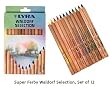 Lyra 3711121 - Super Ferby Farbstift natur, Waldorf Selection, Pappetui 12 sortierte Farben