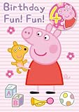 Kitchen & Housewares : Birthday Card - Peppa Pig - 4 Today