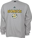 Seattle Sonics adidas True Crewneck Sweatshirt