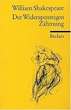 Reclam Universal-Bibliothek, Nr.26, Der Widerspenstigen Z�hmung