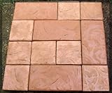 Compare Prices of patio cement designs-3pc Chiseled Rock Large Patio Paver - Concrete Molds