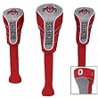 Ohio State Golf Club Headcovers Set of 3 - Nylon