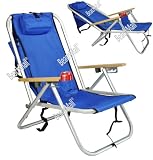 WearEver Deluxe Aluminum Hi-Back Backpack Chair