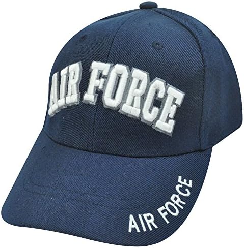US USA AIR FORCE NAVY BLUE VELCRO ADJUSTABLE HAT CAP