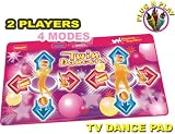 Gamesis Plug n Play 2 Player Twin Dancers TV Mat - Pink (8 Sony Licensed Songs)