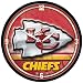 Kansas City Chiefs Round Clock