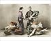 Photographic Prints of A Japanese vegetable seller and Geisha from Mary Evans