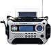 Kaito Voyager Pro KA600 Digital Solar/Dynamo AM/FM/LW/SW & NOAA Weather Emergency Radio with Alert & RDS, Silver