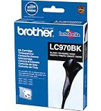 Brother LC970BK - Print cartridge - 1 x black - 350 pages [Office Product]