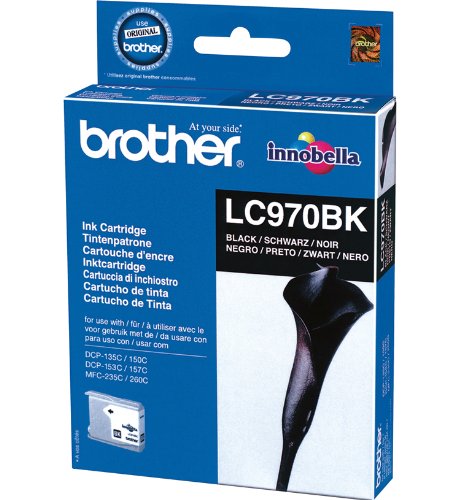 Brother LC970BK - Print cartridge - 1 x black 
