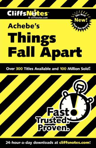 CliffsNotes on Achebe s Things Fall Apart (Dummies Trade)