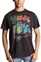 Junk Food Clothing Men's Snoop Doggy Dog - "Gin And Juice" T-Shirt,Black Wash,Medium