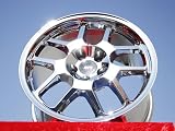 Ford Mustang Shelby GT500: Set of 4 genuine factory 18inch chrome wheels