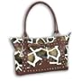 Giraffe Print Western Tote