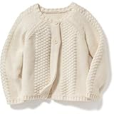 オールドネイビー OLD NAVY/ ケーブルニットカーディー クリームデラクリーム トップスカーディガン 18～24ヶ月【並行輸入】