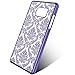 Galaxy Note 7 Case - Anwish Damask Design Pattern Rubber Coating Ultra Slim Fit Hard Hybrid Case Cover for Samsung Galaxy Note 7