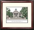 Western Kentucky University Alumnus Alumnus 14x18 Mahogany Framed Collegiate Lithograph