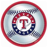 Lets Party By Amscan Texas Rangers Baseball Round Dinner Plates