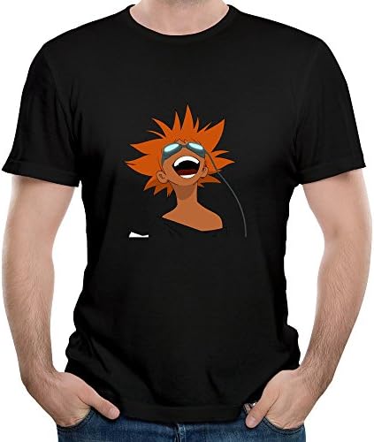 Gody Men's Cowboy Bebop Film Wallpaper Tank Spike Ed Ost O-neck T Shirts Black XL