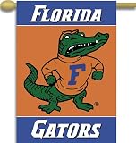 NCAA Florida Gators 2-Sided 28-by-40 inch House Banner Albert Logo with  Pole Sleeve