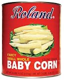 Roland Fancy Extra Small Baby Corn, 3-Pound Cans (Pack of 2)