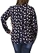 Alya Women Plus Size Birds Print Buttoned Back Top