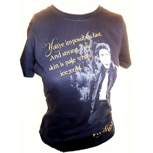 Twilight Ladies T-Shirt - Edward "You're Impossibly Fast..."
