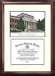 Middle Tennessee State University Scholar Scholar Mahogany Framed Lithograph w/Diploma Opening