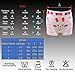 Mmiao Baby 2t-10t Kids Girls Briefs 4-Pack Boyshort Underwear Rabbit (4-6)
