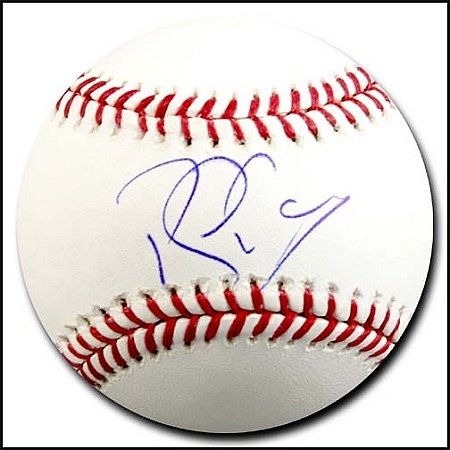 Randy Winn Autographed/Hand Signed Rawlings Official Major League Baseball