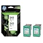 HP CB332EE Tintenpatrone Nr. 343 mehrfarbig Multipack