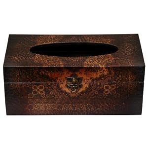 Unique Elegant Distinctive Décor - 10" Olde-Worlde European Design Tissue Box Cover