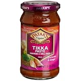 Pataks Tikka PasteCoriander and Ginger Mild 10 Ounce Glass Jars Pack of 6 by Patak's