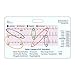 STEMI 12 Lead Tool Horizontal Reference Badge ID Card (1 Card)