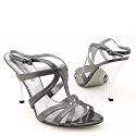 VIA SPIGA Osmic New Heels Slides Gray Womens