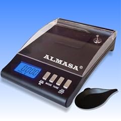 ALMASA MT-5 Feinwaage 20g/0,001g / Pr�zisionswaage / Digitalwaage. Wiegeschale, Kalibriergewicht und 4 Batterien werden mitgeliefert. Ma�e: 13,3 x 9,5 x 3,3 cm (LxBxH).
