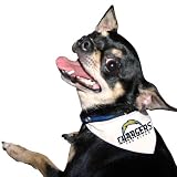 Pets First NFL San Diego Chargers Collar Bandana, Medium