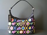 XOXO - XOXO "Artistic" Shoulder Bag with Studs in Black / Multi