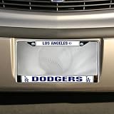 L.A. Dodgers Chrome License Plate Frame