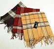 Cashmink "Fraasberry" Plaid Scarf