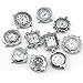 Generic 10 Assorted Styles Quartz Watch Faces Findings For Jewellery Bracelets Making