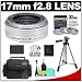 Olympus M.Zuiko 17mm f/2.8 Micro ED Digital Zoom Lens (Silver) with 3 UV/PL/FLD Filter Set + BLS-1/BLS-5 Battery Case + Tripod + Accessory Kit for PEN Micro 4/3 E-P1, E-P2, E-P3, E-PL1, E-PL2, E-PL3, E-PM1 Cameras