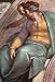 Art, Oil painting reproduction size 24x36 Inch, painting name: Ancestors of Christ Uzziah Jotham Ahaz Detail 1, By Michelangelo