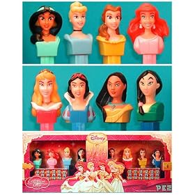 Disney Princess Pez Dispenser Collector Set Enchanted Tales by Pez Candy