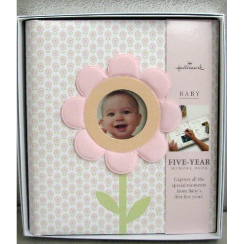 Hallmark Baby BBA3879 Pink Garden 5 Year Memory Book
