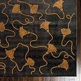 Tibetan Tassels Wool Area Rugs - Cobalt, 8' x 10' - Frontgate Tibetan Tassels Wool Area Rugs - Cobalt, 8' x 10' - Frontgate