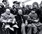 Winston Churchill, Franklin D. Roosevelt and Joseph Stalin at Yalta in 1945. , 10x8