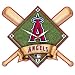 Los Angeles Angels of Anaheim High Definition Plaque Clock